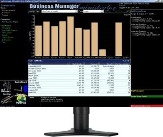 Screenshot of Business Administrator